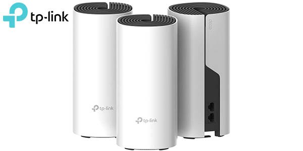 Chollo Set 3x TP-Link Deco M4 Mesh WiFi AC1200 (hasta 370 m²) por sólo 98,35€ con envío gratis (-34%)