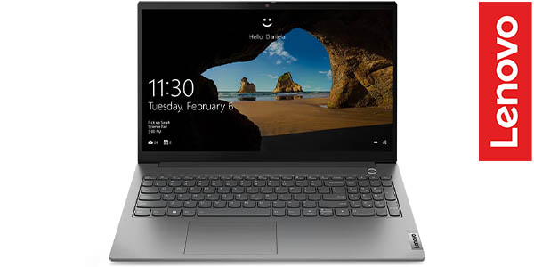 Chollo Portátil Lenovo ThinkBook 15 G2 ITL de 15.6″ Full HD (i5-1135G7, 16 GB RAM, 512 GB SSD, W10 Pro) por sólo 599€ con envío gratis (-44%)