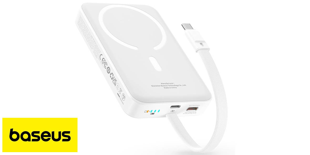 Chollo Powerbank Baseus Magsafe PD 30W de 10.000 mAh por solo 26,87€ con cupón (-55%)