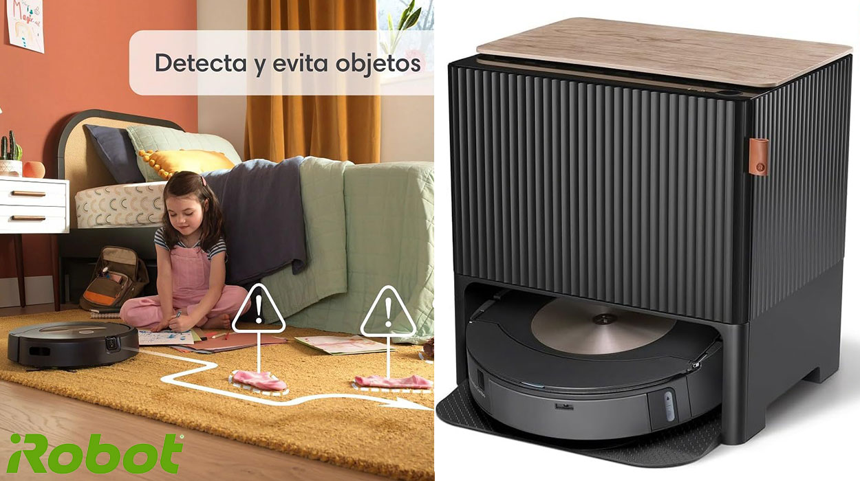 Chollo Robot aspirador y friegasuelos iRobot Roomba Combo j9+ por sólo 699€ con envío gratis (-50%)