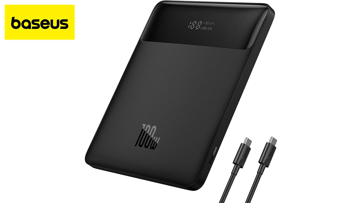 Amazon HUNDE el precio de este Powerbank Baseus de alta capacidad y velocidad para portátiles con 50€ de descuento ¡Corre!