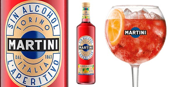 Chollo Martini Vibrante Aperitivo sin Alcohol de 750 ml por sólo 7,99€ (31% de descuento)