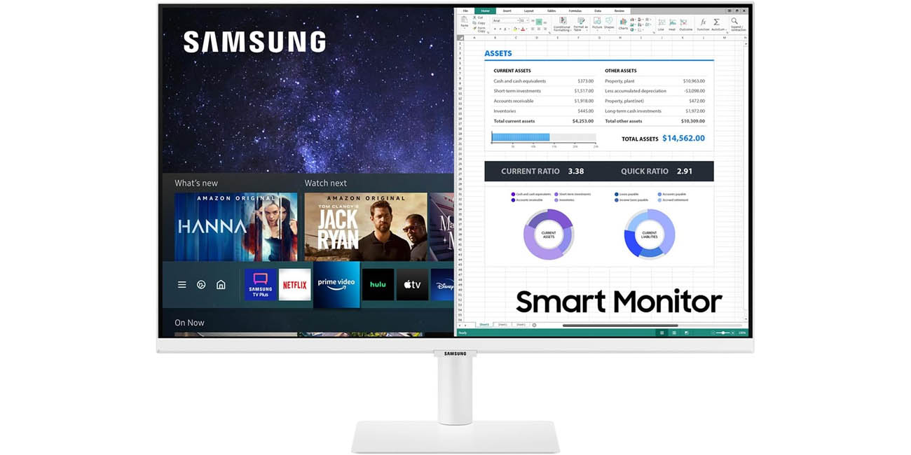 Este impresionante monitor Samsung Smart M5 de 27” con funciones smart TV integradas tiene un 50% de descuento en Amazon ¡BRUTAL!