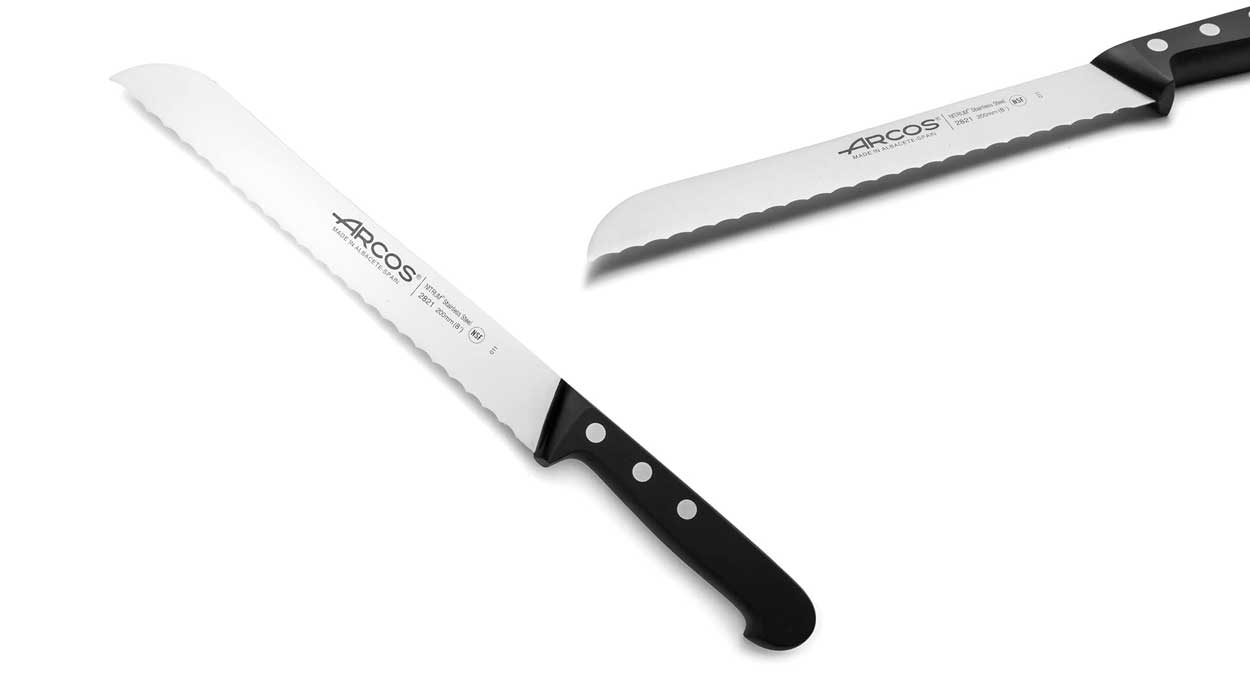 Chollo Cuchillo panero Arcos Serie Universal 200 mm por sólo 8,84€ (-55%) ¡Top ventas!