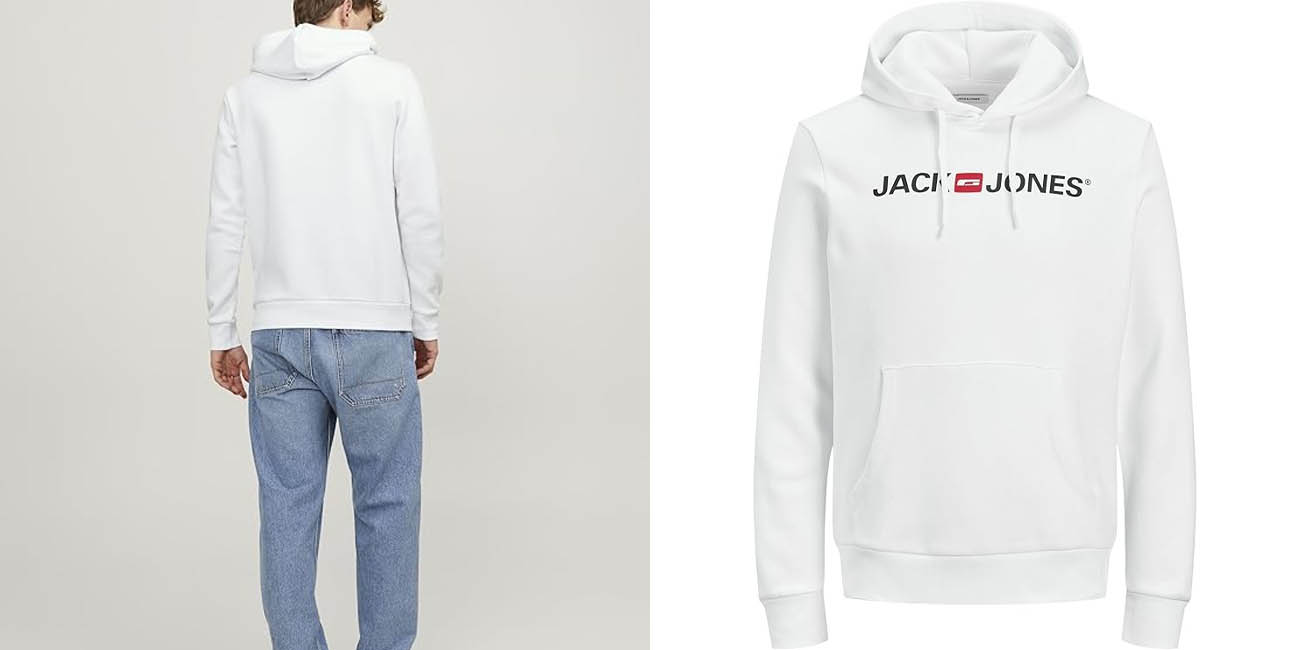 Chollo Sudadera con capucha Jack & Jones Herren Jjecorp para hombre por sólo 17,15€ con cupón descuento (-43%)