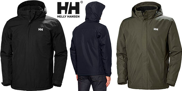 Chollo Chaqueta Helly Hansen Dubliner Insulated impermeable para hombre por sólo 82,99€ con envío gratis (-51%)