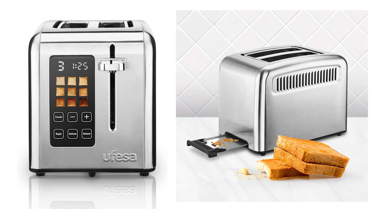 Chollazo Tostador Digital Ufesa Perfect Toaster por sólo 37,83€ con envío gratis (-58%)