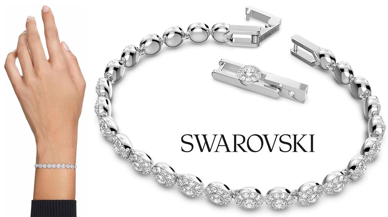 Swarovski tiene la pulsera perfecta para brillar y Amazon la ha rebajado a la MITAD