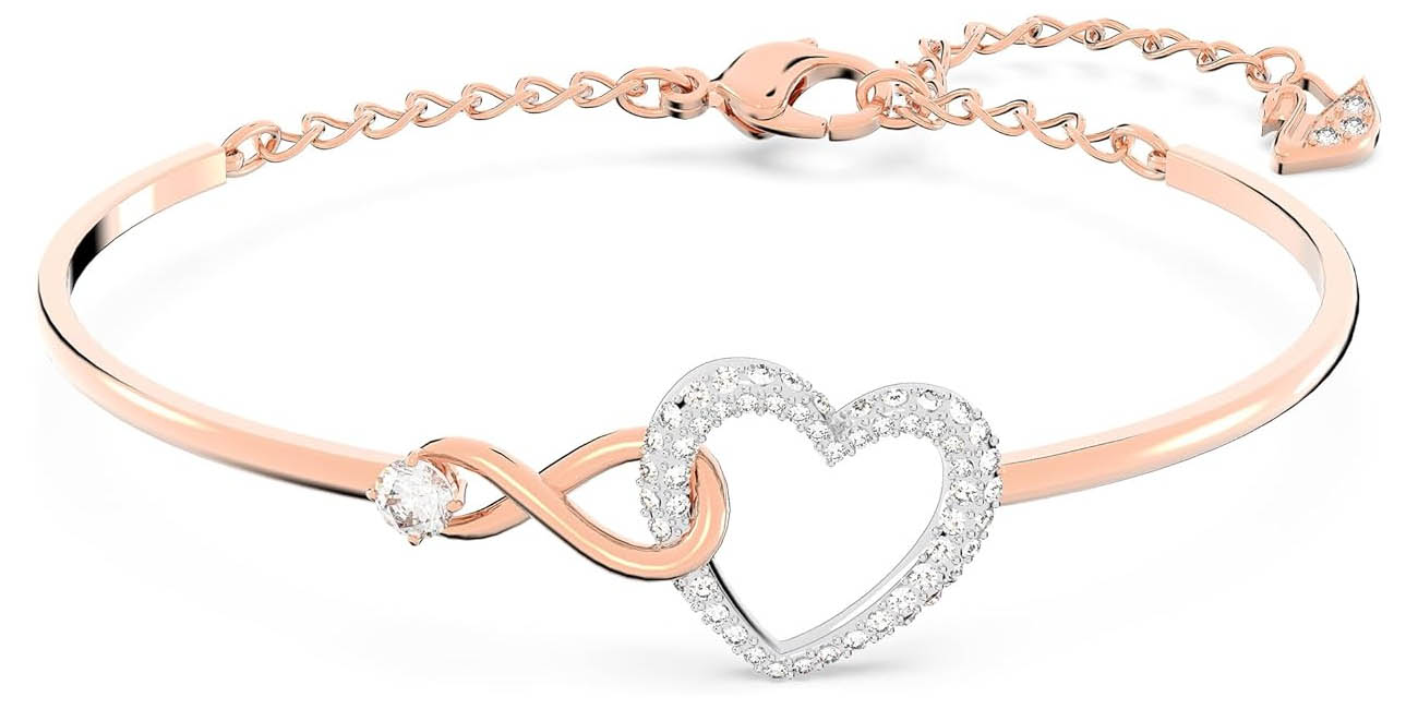 Elegante, duradera y muy barata: Pide ahora esta pulsera Swarovski Hyperbola para mujer con un 54% de descuento