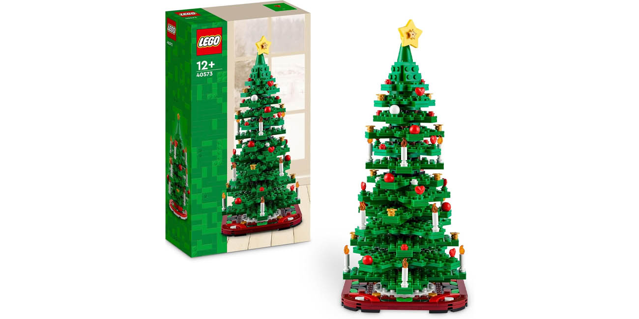 Dale un toque original a tu decoración navideña con este Árbol de Navidad de LEGO, ¡y llévatelo al mejor precio!