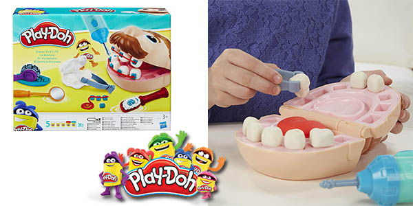 Chollo Play-Doh El dentista bromista por sólo 13,64€ (38% de descuento) ¡Corre!