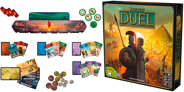 Chollo Juego de cartas 7 Wonders Duel por sólo 22,27€ (-17%)