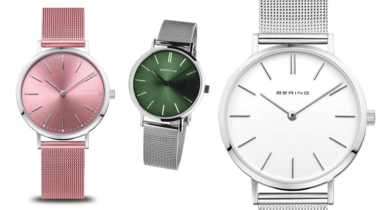 Amazon rebaja este chulísimo reloj Bering con movimiento de cuarzo para mujer con un 60% de descuento ¡En varios colores!