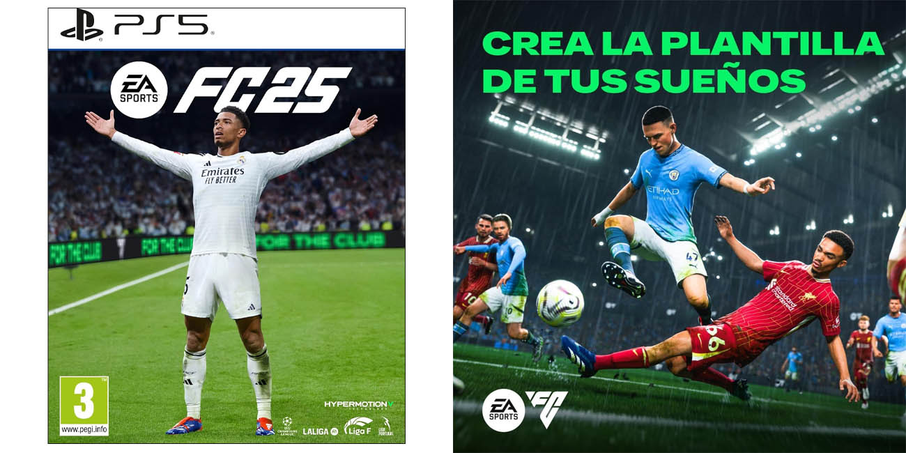 Chollo EA SPORTS FC 25 para PS5 por sólo 49,90€ con envío gratis (-38%)