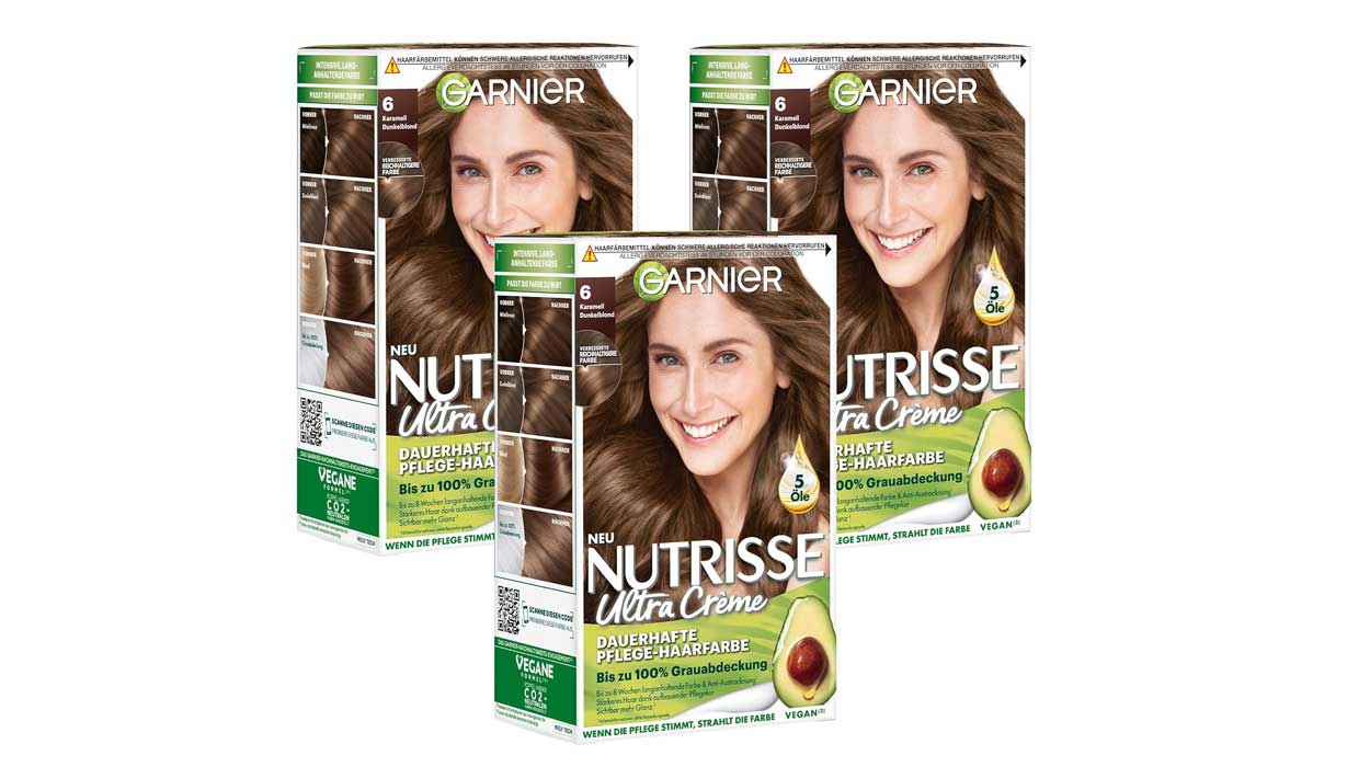 Chollo Pack x3 Crema de decoloración Garnier Nutrisse Caramel Dark Blonde por sólo 5,99€ ¡2€ cada una!