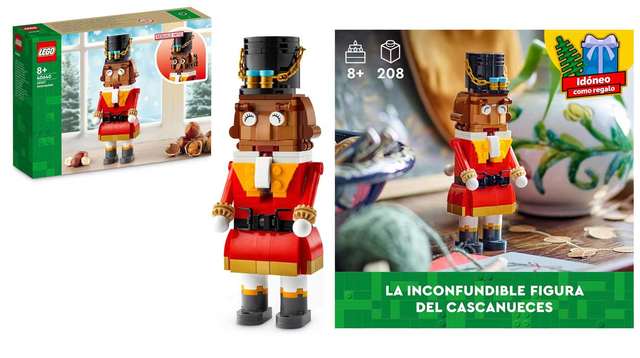 Chollo Kit LEGO Cascanueces por sólo 11,04€ (-15%)