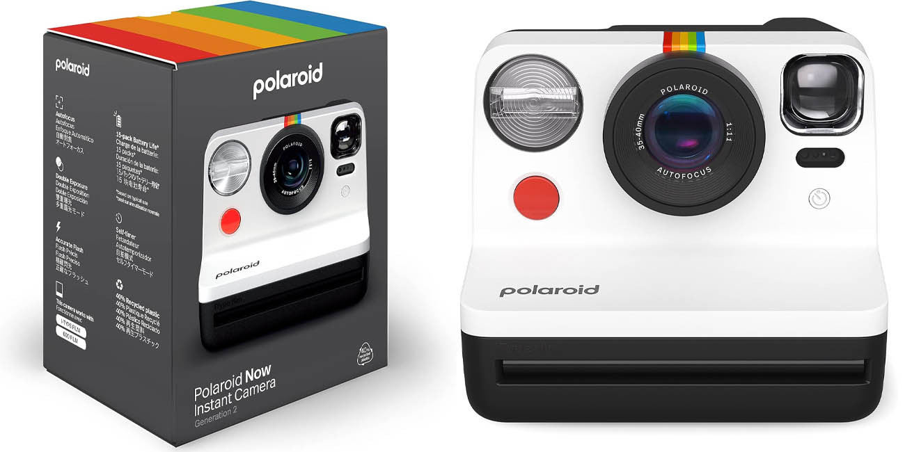 Chollo Cámara instantánea Polaroid Now Gen 2 por sólo 99,99€ con envío gratis (-23%)