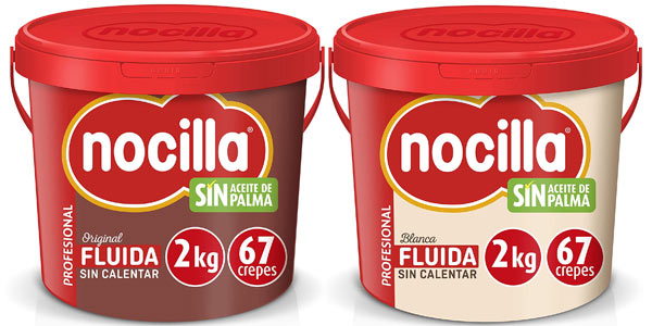 Chollo Nocilla fluida para repostería de 2 kg por sólo 13,62€ (29% de descuento)