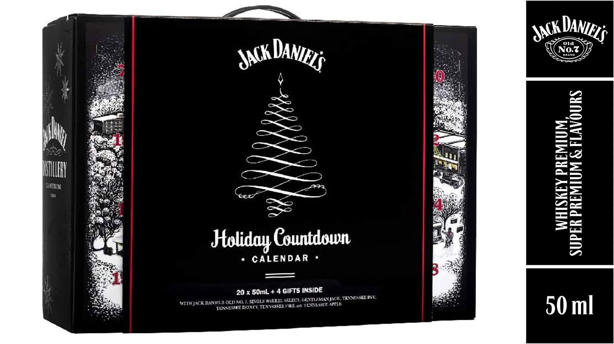 Chollo Calendario de Adviento Jack Daniel’s con 20 miniaturas de whiskey de 50 ml por sólo 71,20€ con envío gratis (-20%)