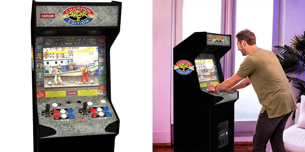 Chollo Máquina recreativa Arcade1Up con Street Fighter 2 por sólo 435,49€ con envío gratis (-33%) ¡Hadouken!