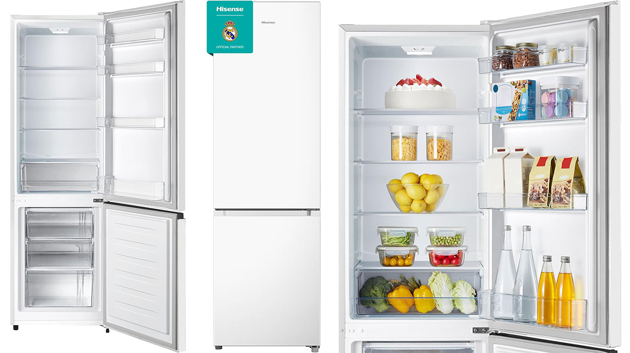 Chollo Frigorífico combi Hisense RB343D4CWE de 269 litros y puerta reversible por sólo 309€ con envío gratis (-43%)