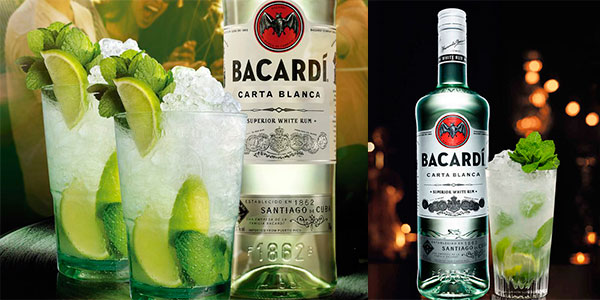 Chollo Ron Bacardí Carta Blanca de 1 litro por sólo 9,99€ (49% de descuento)