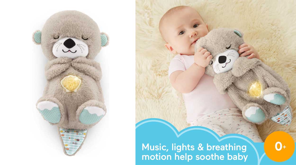 Chollo Peluche musical Nutria Hora de Dormir de Fisher Price por sólo 24,99€ (-42%)