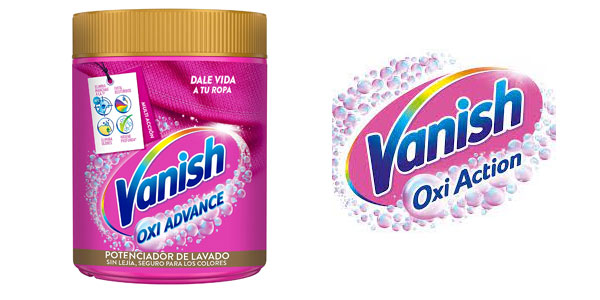 Chollo Quitamanchas en polvo Vanish Oxi Advance de 800 g por sólo 8,96€ (-36%)