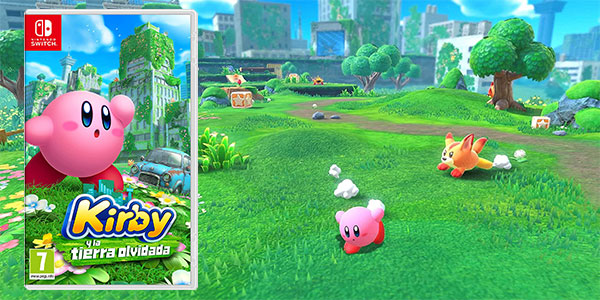 Chollo Kirby y la Tierra Olvidada para Switch por sólo 39,90€ con envío gratis (-33%)