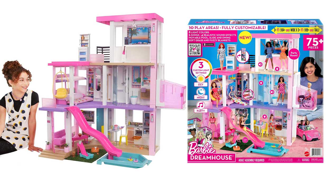 Chollo Casa de muñecas Barbie Dreamhouse por sólo 184,99€ con envío gratis (-47%)