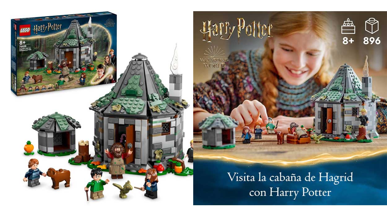 Chollo Set LEGO Harry Potter Cabaña de Hagrid: Una Visita Inesperada por sólo 49,99€ con envío gratis (-33%)