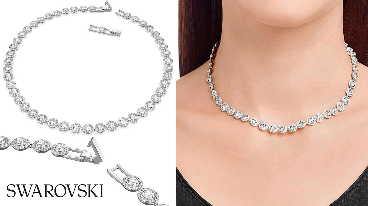 Lujo a tu alcance con este collar Swarovski rebajado más de la mitad en Amazon ¡Es un regalazo!