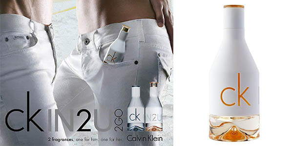 Chollazo Eau de toilette Calvin Klein IN2U para mujer de 100 ml por sólo 16,47€ con cupón (-70%)