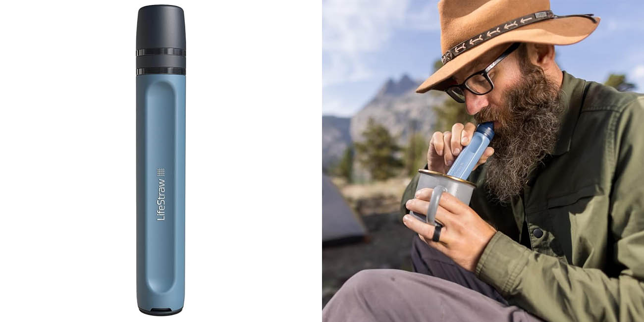 Chollo Filtro de agua personal LifeStraw Peak Series por sólo 18,05€ (40% de descuento)