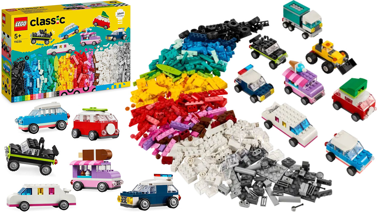 Chollo Set Vehículos Creativos de LEGO Classic por sólo 41,23€ con envío gratis (-25%)