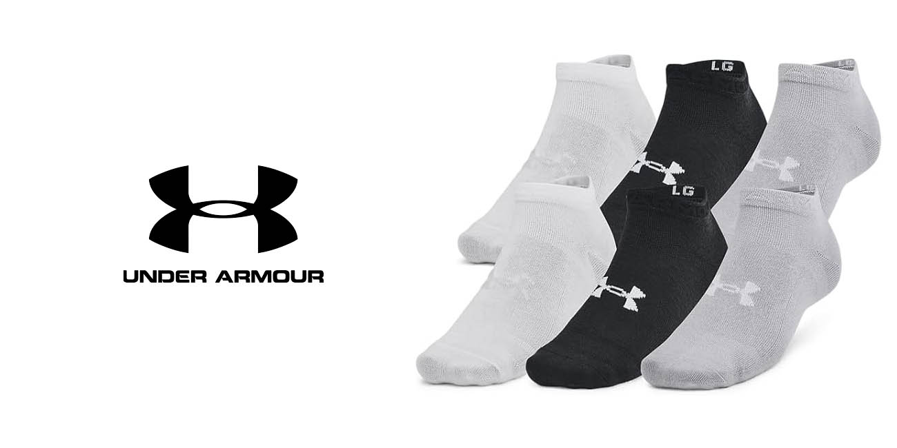 Chollo Pack 6 pares de calcetines bajos Under Armour Essential por sólo 12,10€ (-45%)