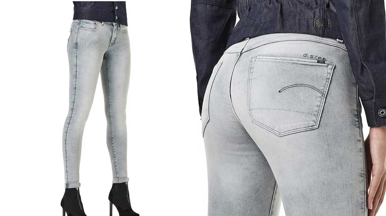 Hoy puedes llevarte estos vaqueros G-Star RAW de alta calidad para mujer con un 66% de descuento ¡Tirados de precio!