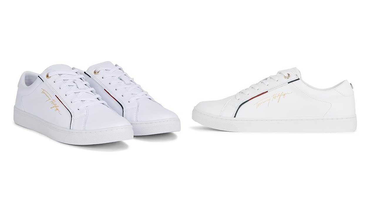 Chollo Sneakers Tommy Hilfiger Signature para mujer por sólo 49,45€ con envío gratis (-51%)