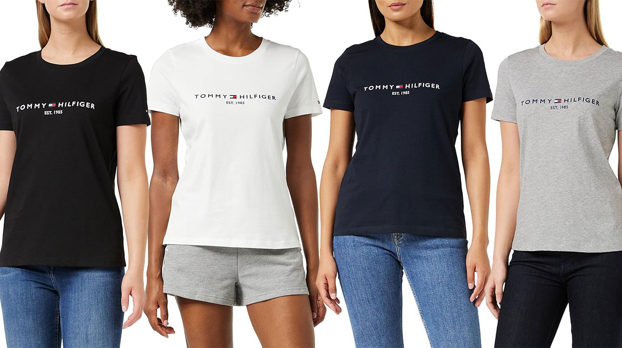 Chollo Camiseta de punto Tommy Hilfiger para mujer por sólo 24,95€ (-50%)