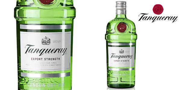 Chollo Ginebra Tanqueray London Dry Gin por sólo 12,99€ (-26%)