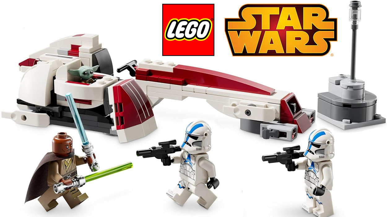 Chollo Set Huida en Speeder BARC de LEGO Star Wars por sólo 19,99€ con cupón descuento (-33%)