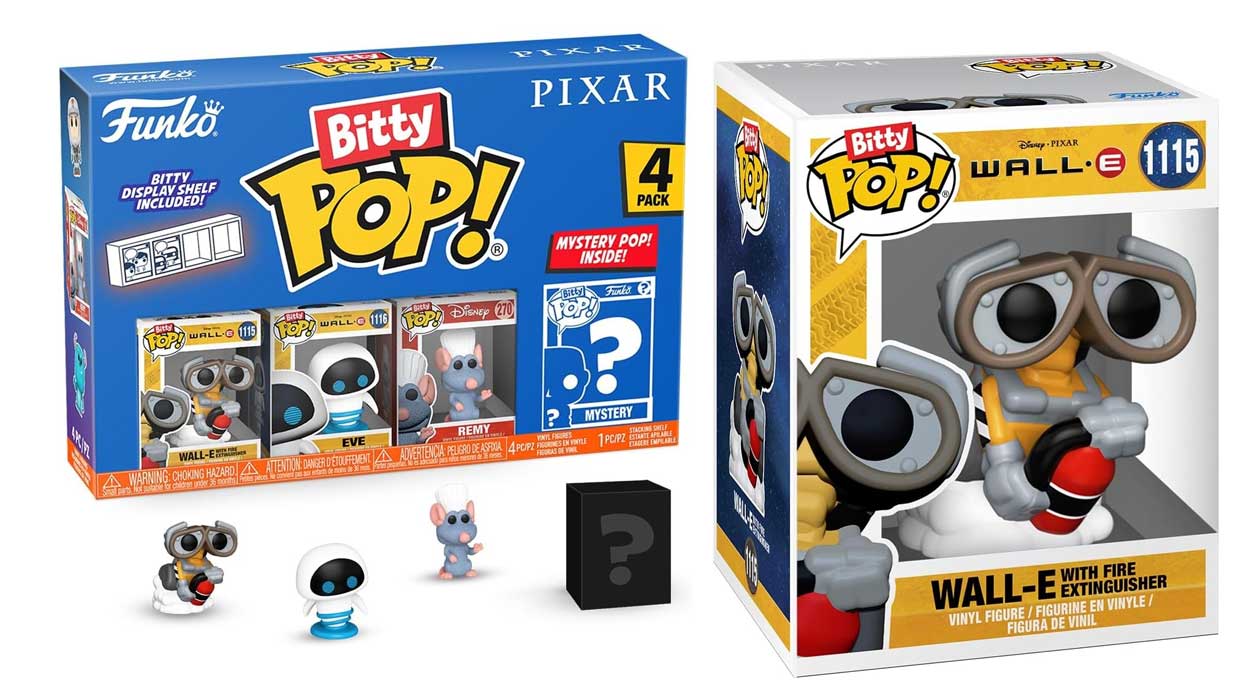 Amazon rebaja esta caja Funko Bitty Pop! de Pixar con 4 personajes super achuchables ¡Irresistible!