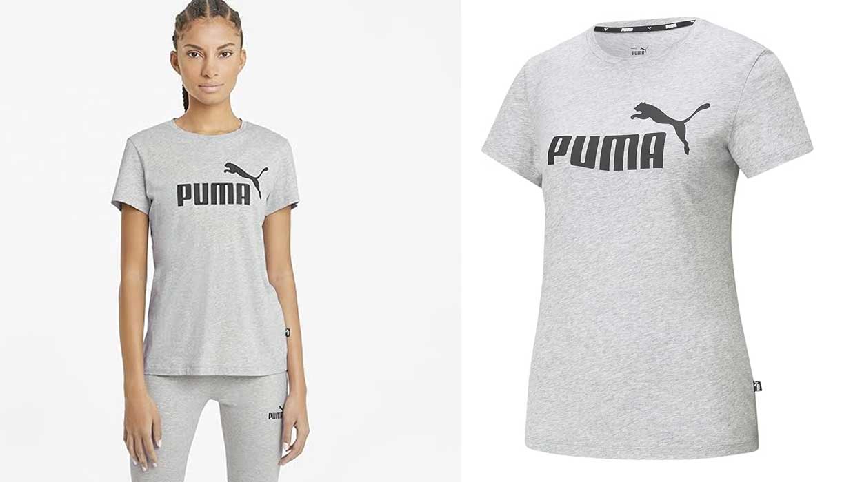 Chollo Camiseta Puma Logo Tee para mujer por sólo 9,95€ (-60%)