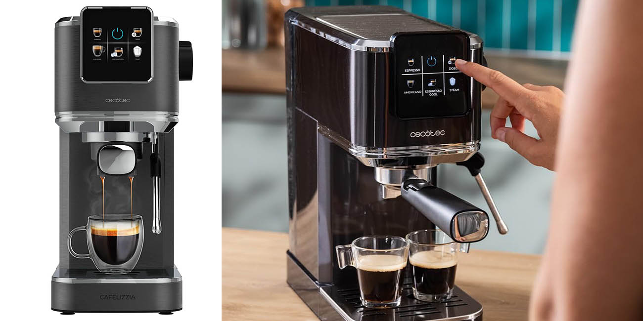 Chollo Cafetera express Cecotec Cafelizzia ColdBrew de 20 bares por solo 85€ con envío gratis (-28%)