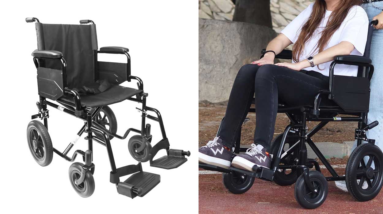 Silla de ruedas plegable PEPE Mobility por sólo 159,99€ ¡TOP VENTAS!