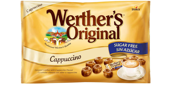 Chollo Caramelos toffee sin azúcar Werther’s Original capuccino 1 kg por sólo 13,99€ (29% de descuento)