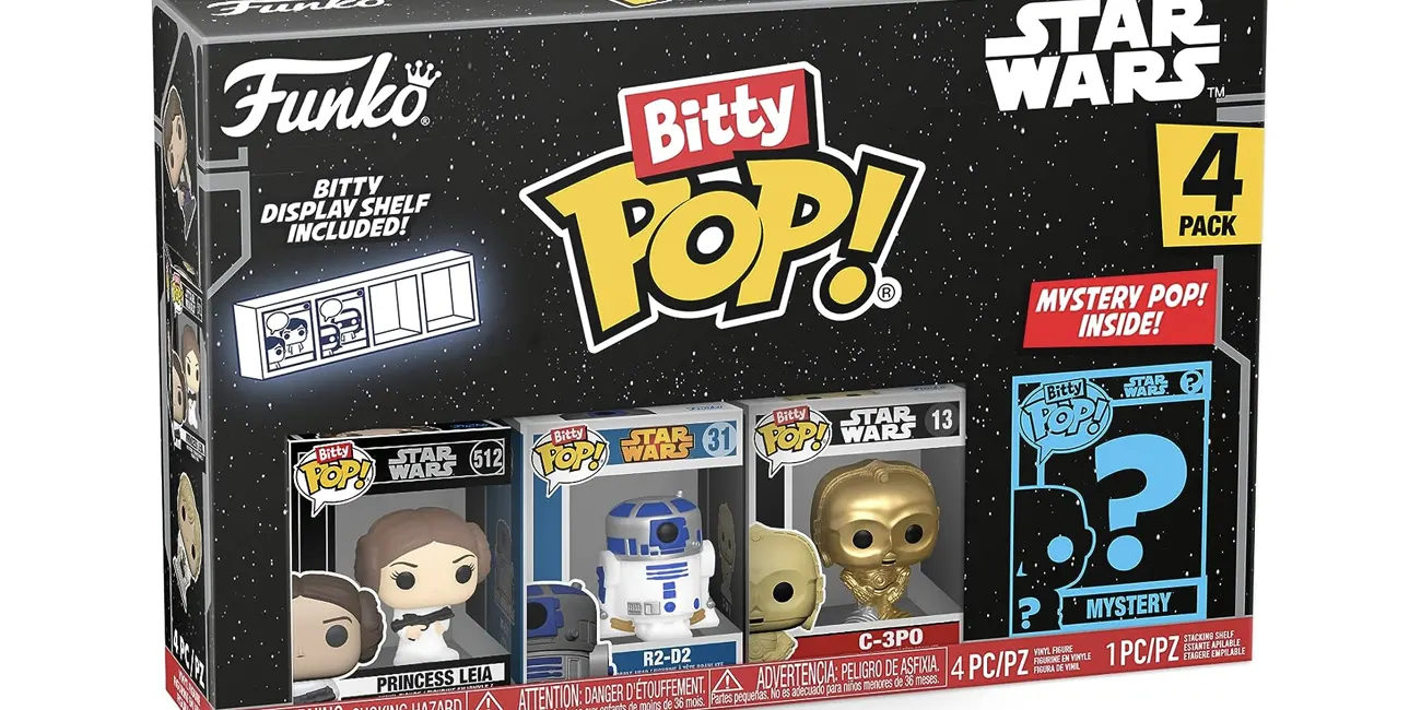 Chollo Pack Funko Bitty POP! Star Wars por sólo 6,49€ (59% de descuento)