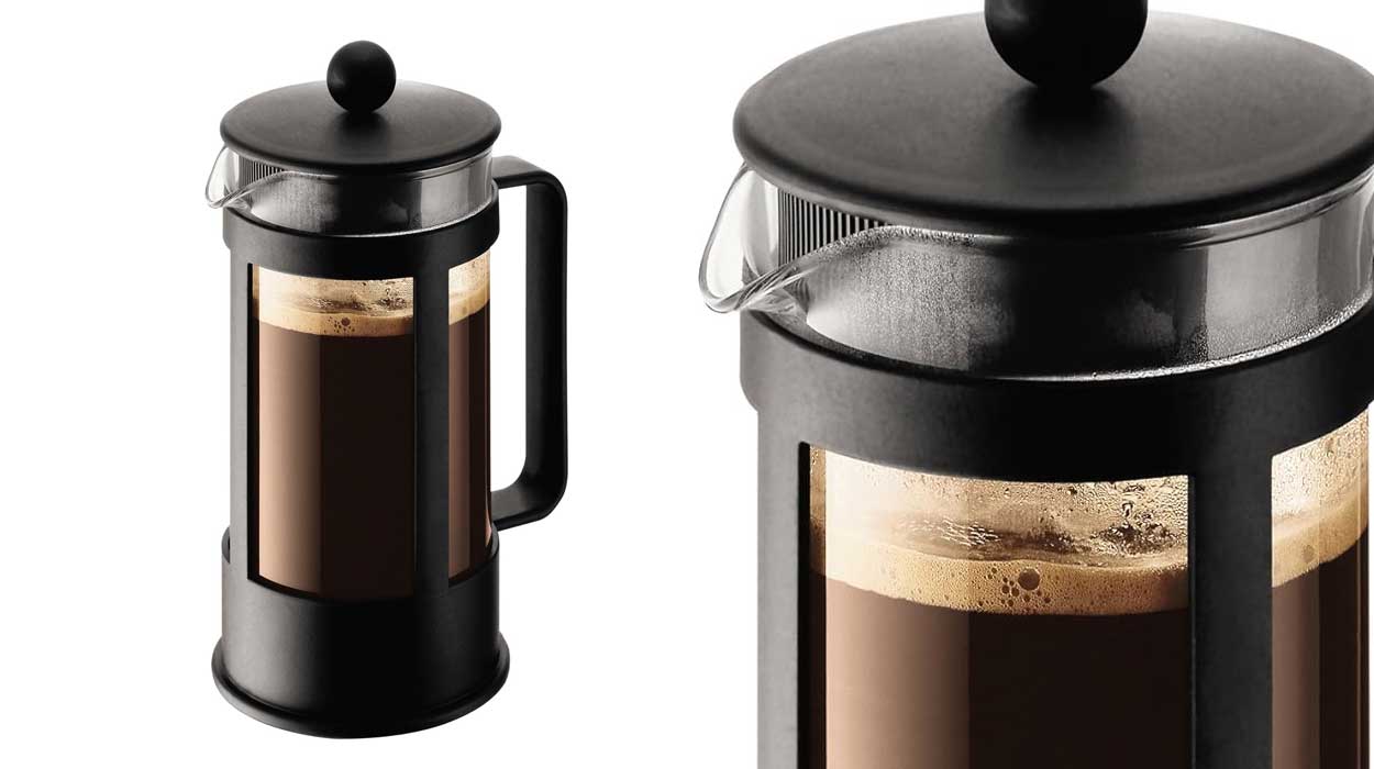 Chollo Cafetera de émbolo Bodum Kenya French Press 3 tazas por sólo 9,95€ (-23%)