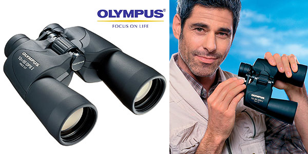 Chollo Prismáticos Olympus 10×50 S por 69,99€ con envío gratis (41% de descuento)