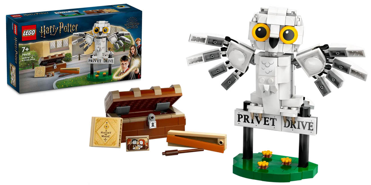 Chollo Set LEGO Harry Potter Hedwig en el Número 4 de Privet Drive por sólo 15,99€ (20% de descuento)